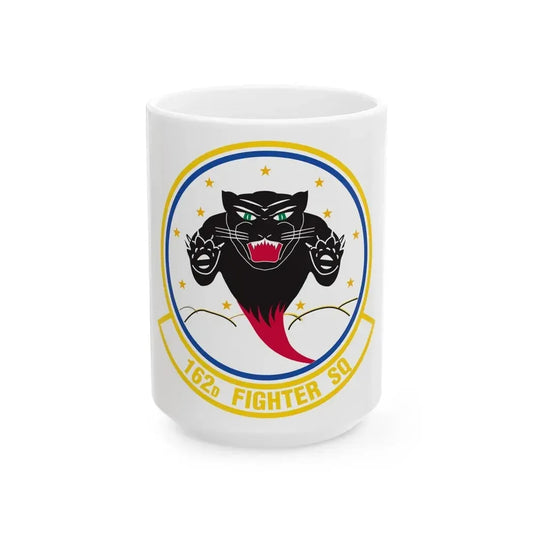 162 Fighter Squadron (U.S. Air Force) White Coffee Mug 15oz - Go Mug Yourself