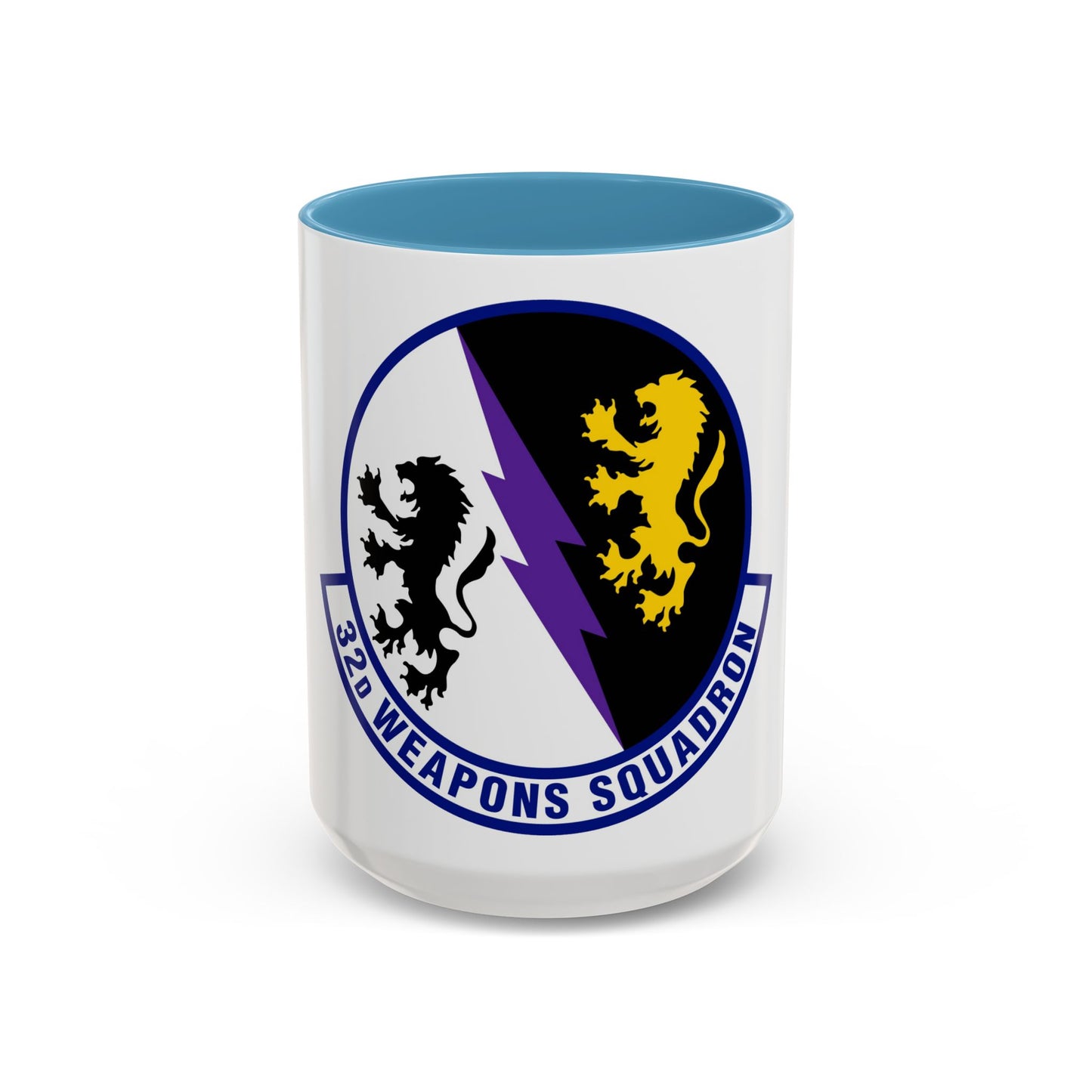 32 Weapons Squadron ACC (U.S. Air Force) Accent Coffee Mug
