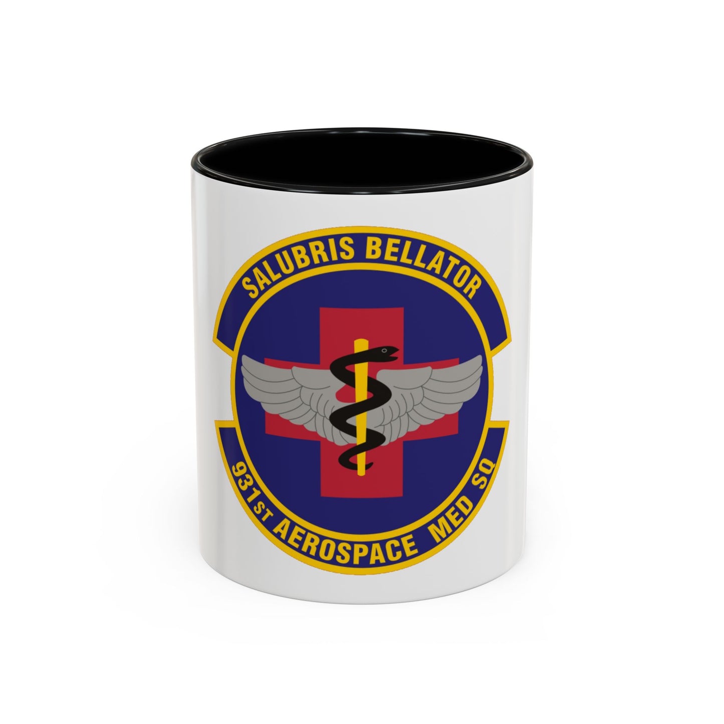 931 Aerospace Medicine Squadron AFRC (U.S. Air Force) Accent Coffee Mug