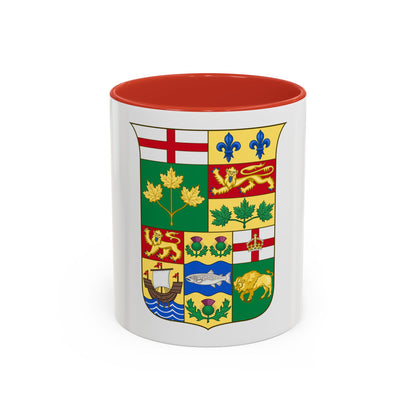 Arms of Canada 1870 - Accent Coffee Mug