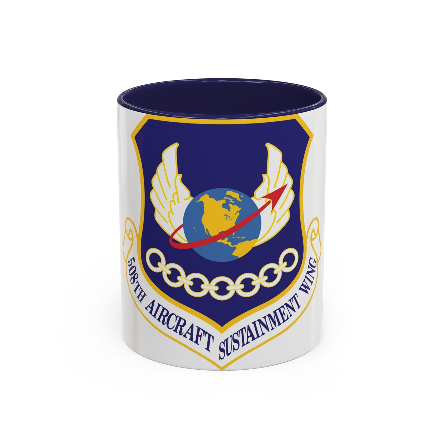 508th Aircraft Sustainment Wing (U.S. Air Force) Accent Coffee Mug