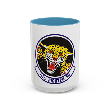 54th Fighter Squadron (U.S. Air Force) Accent Coffee Mug