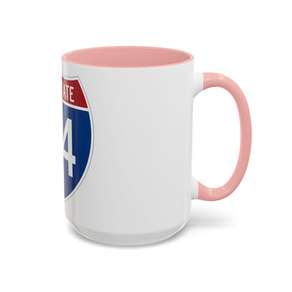 Interstate 94 (U.S. Highways) Accent Coffee Mug