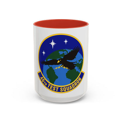 46th Test Squadron (U.S. Air Force) Accent Coffee Mug