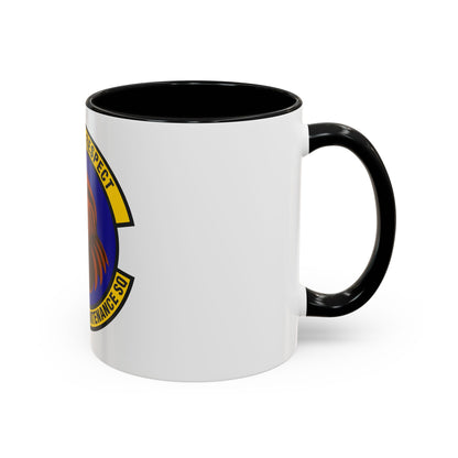 54 Aircraft Maintenance Squadron AETC (U.S. Air Force) Accent Coffee Mug