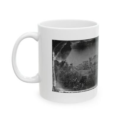 Virginia. Locomotive On The Orange & Alexandria Railroad (U.S. Civil War) White Coffee Mug