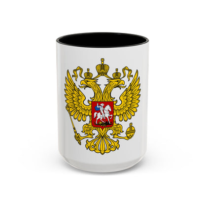 Coat of Arms of the Russian Federation 2 - Accent Coffee Mug