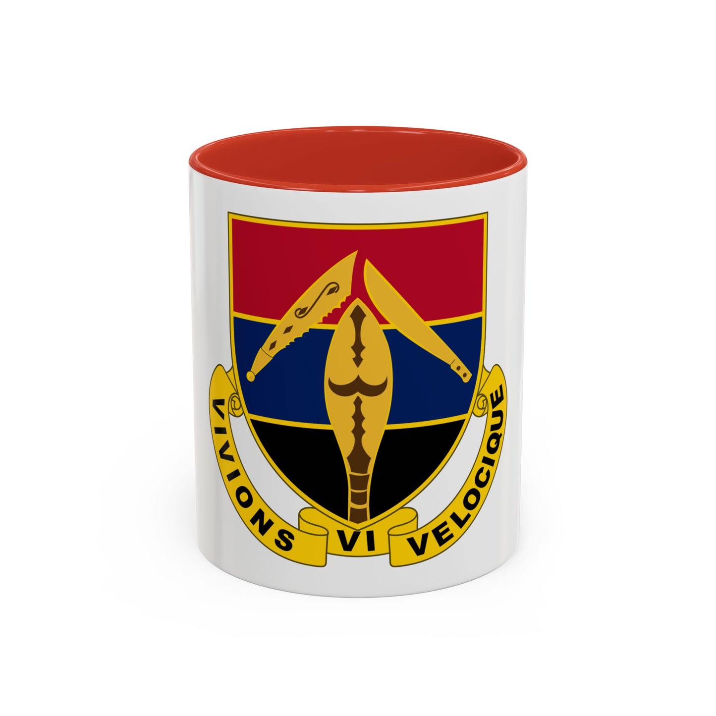 351 Armored Field Artillery Battalion (U.S. Army) Accent Coffee Mug