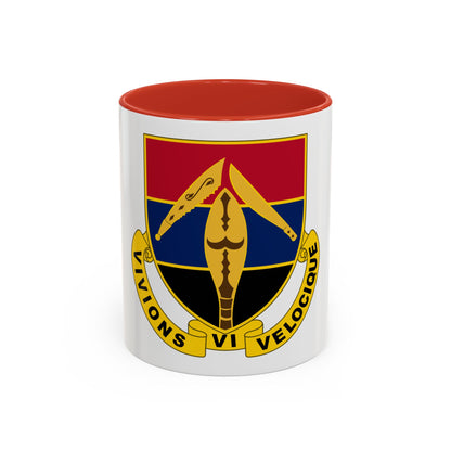 351 Armored Field Artillery Battalion (U.S. Army) Accent Coffee Mug