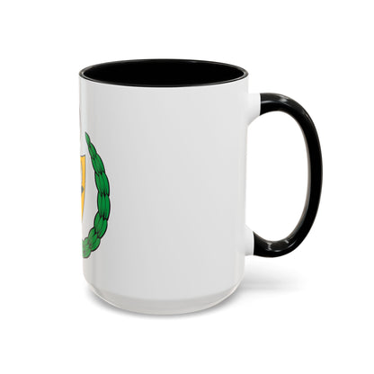 Coat of arms of the Turkish Republic of Northern Cyprus (1983-2007) - Accent Coffee Mug