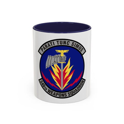 340th Weapons Squadron (U.S. Air Force) Accent Coffee Mug