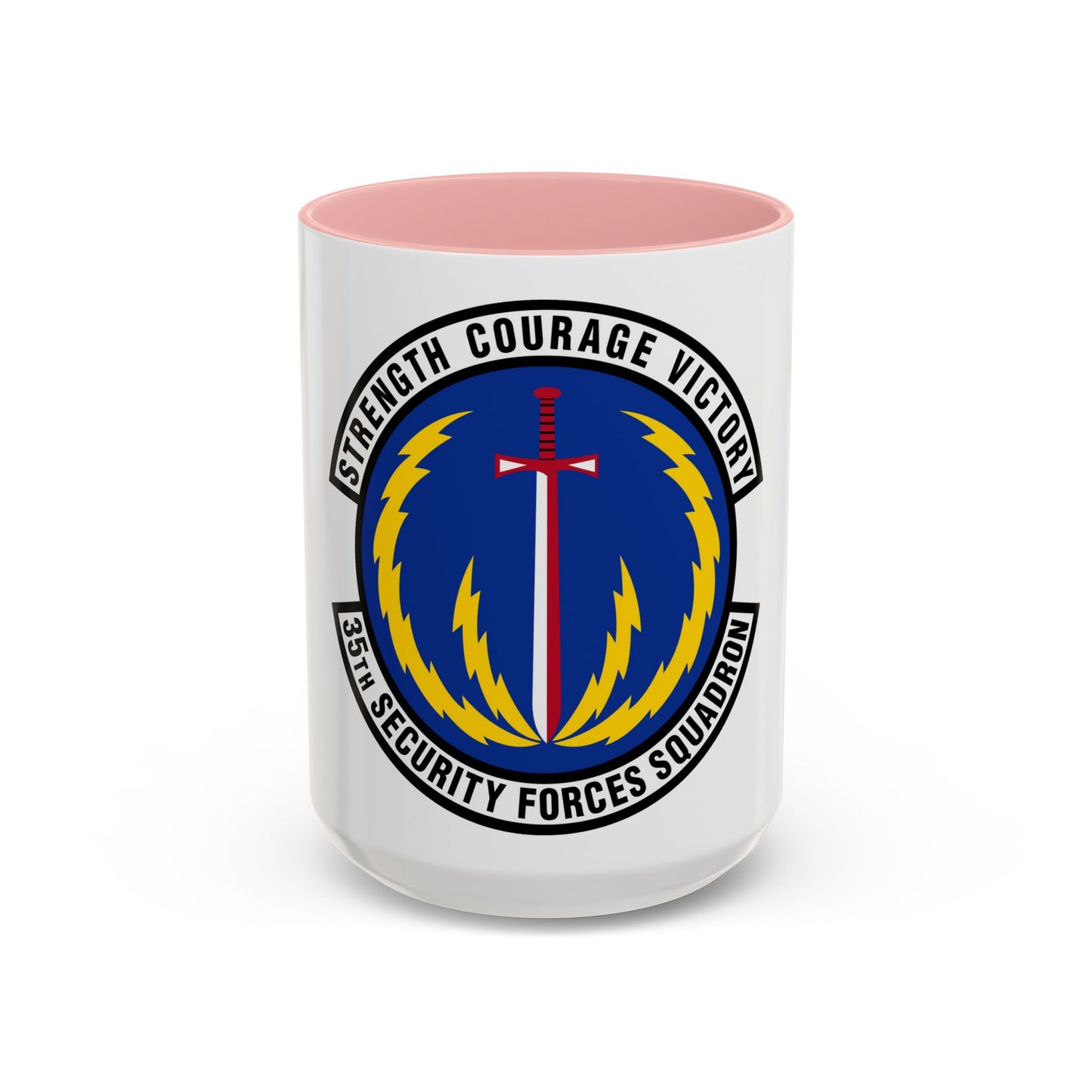 35 Security Forces Squadron PACAF (U.S. Air Force) Accent Coffee Mug