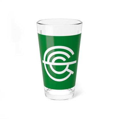 Flag of Nagaokakyo Kyoto (Japan) Pint Glass 16oz