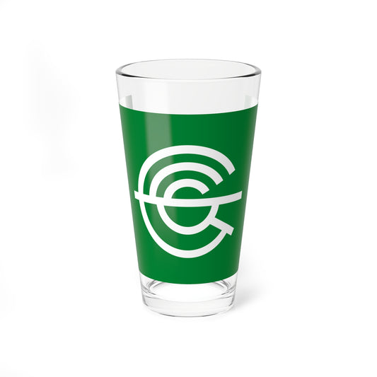 Flag of Nagaokakyo Kyoto (Japan) Pint Glass 16oz