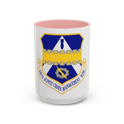 448th Supply Chain Managment Wing (U.S. Air Force) Accent Coffee Mug
