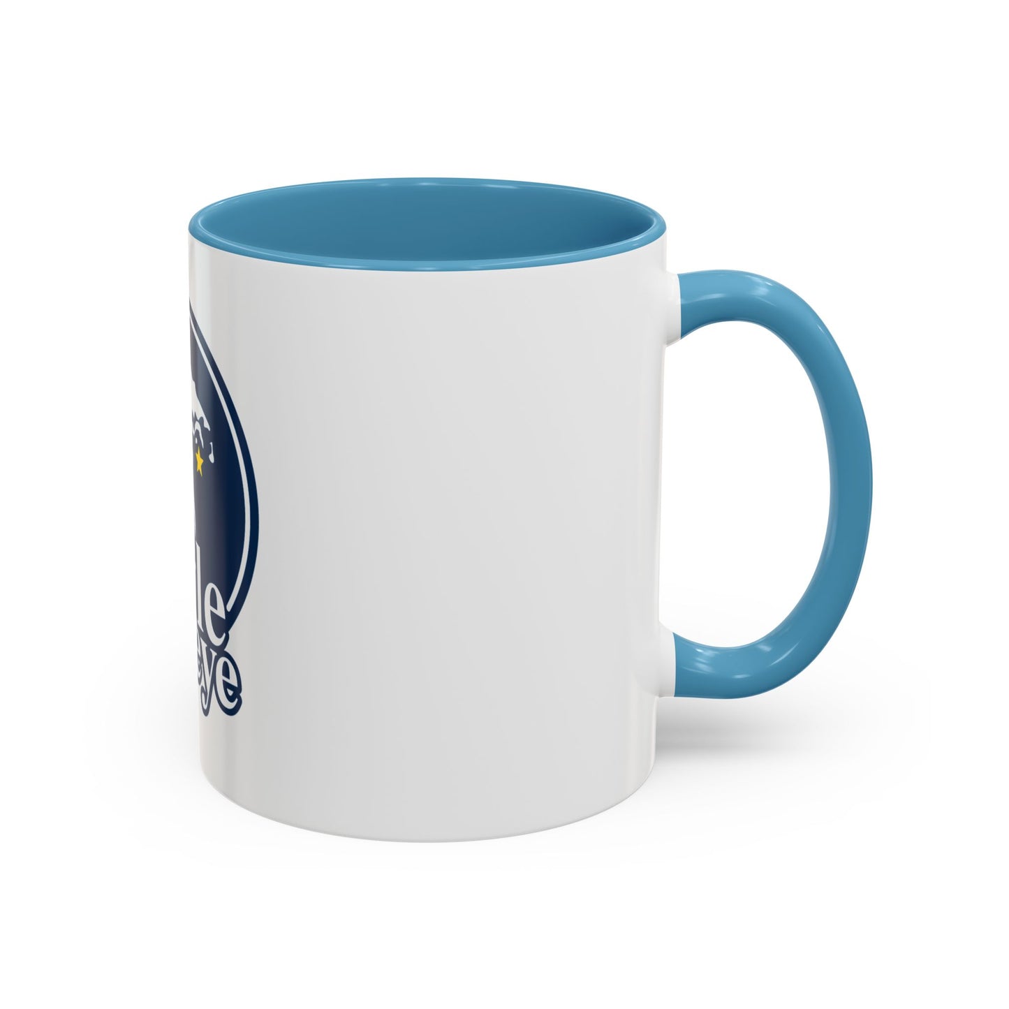 USCG Eagle Eye (U.S. Coast Guard) Accent Coffee Mug