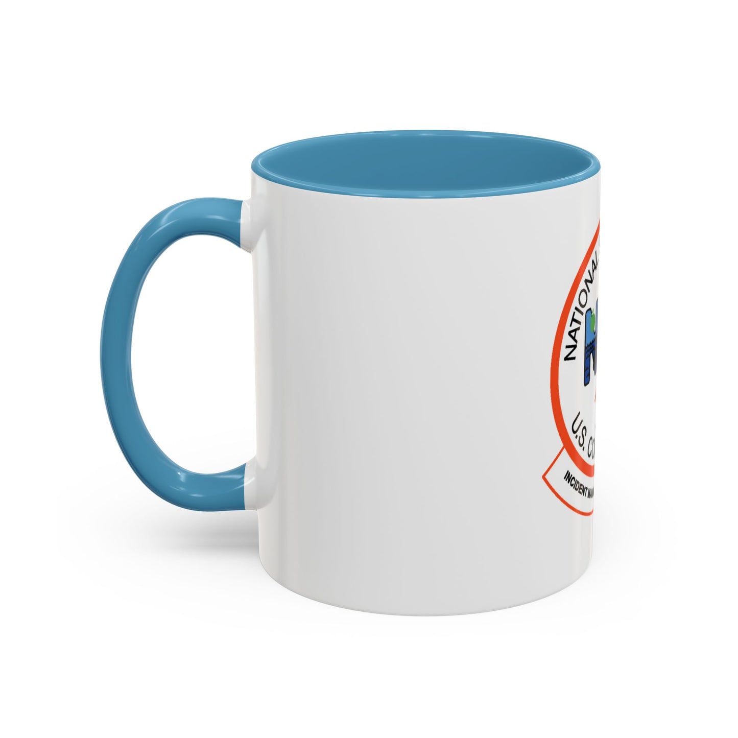 USCG NSF Incident Management Assist Team (U.S. Coast Guard) Accent Coffee Mug