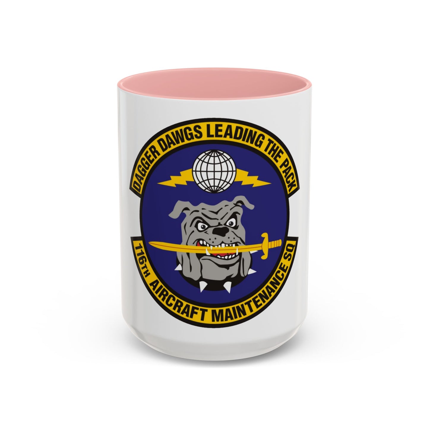 116th Aircraft Maintenance Squadron (U.S. Air Force) Accent Coffee Mug
