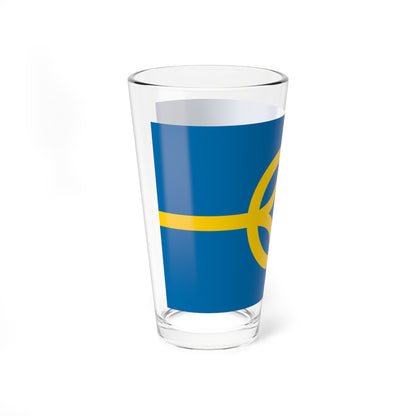 Flag of West Plains, Missouri - Pint Glass 16oz