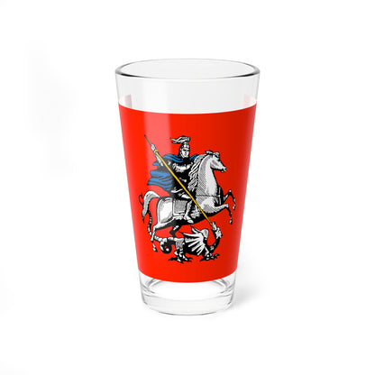 Flag of Moscow 1994 (Russia) Pint Glass 16oz
