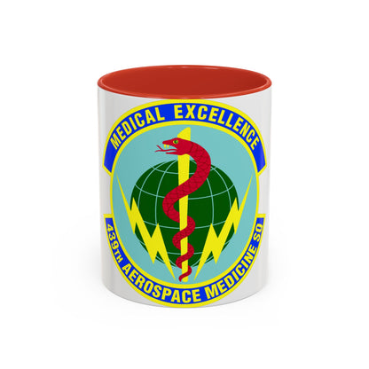 439th Aerospace Medicine Squadron (U.S. Air Force) Accent Coffee Mug