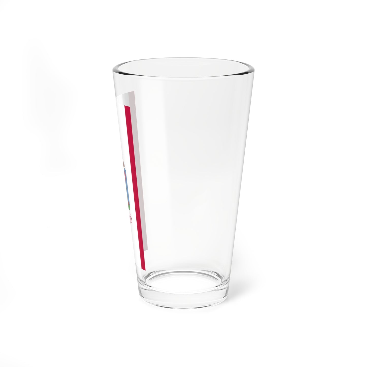 Flag of Fokto ceremonial (Hungary) Pint Glass 16oz