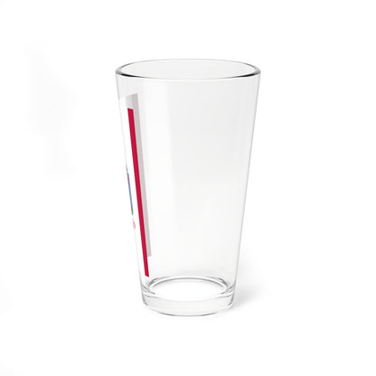 Flag of Fokto ceremonial (Hungary) Pint Glass 16oz