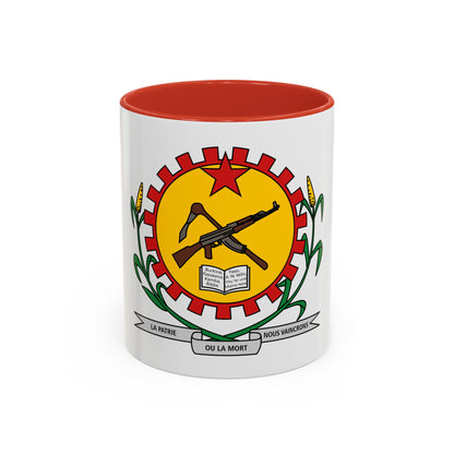 Coat of arms of Burkina Faso 1984-1991 - Accent Coffee Mug
