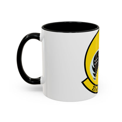 27th Fighter Squadron (U.S. Air Force) Accent Coffee Mug