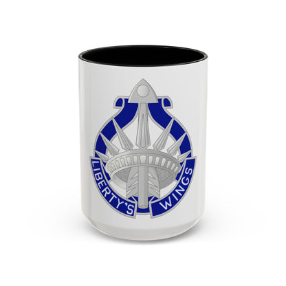 77 Aviation Battalion (U.S. Army) Accent Coffee Mug
