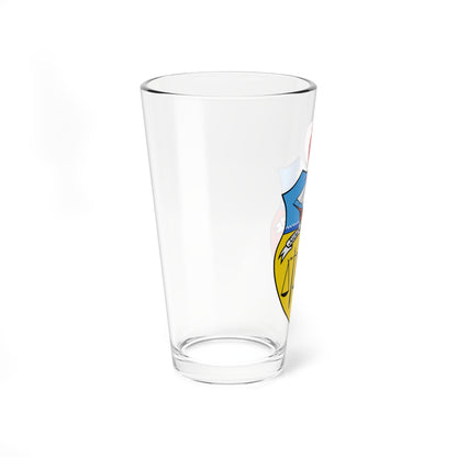 Coat of arms of Tunisia 1963-1989 (Tunisia) (Coat of Arms) Pint Glass 16oz