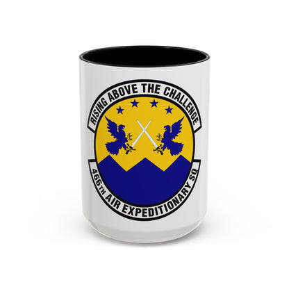 466th Air Expeditionary Squadron (U.S. Air Force) Accent Coffee Mug