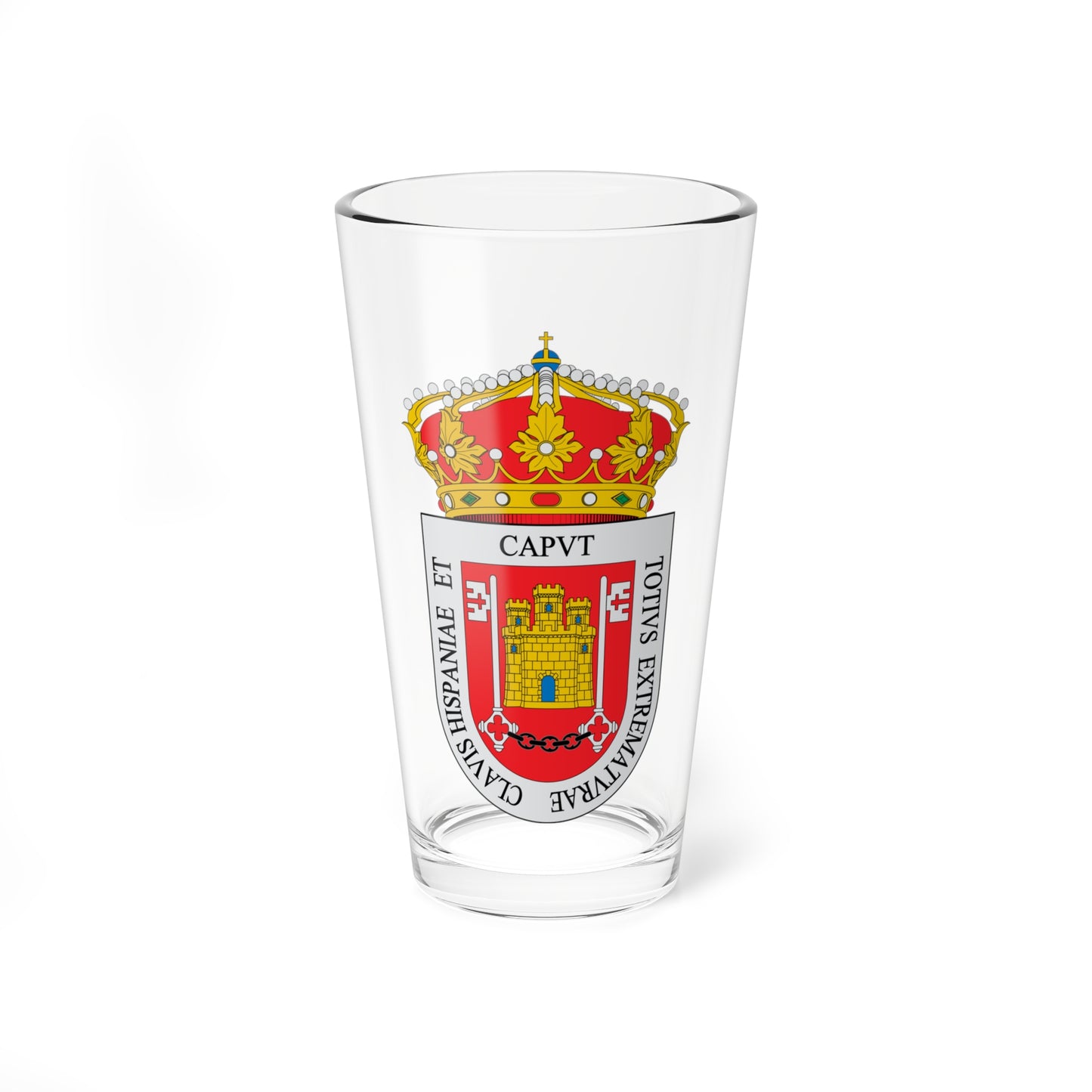 Escudo de Alcaraz (Spain) (Coat of Arms) Pint Glass 16oz