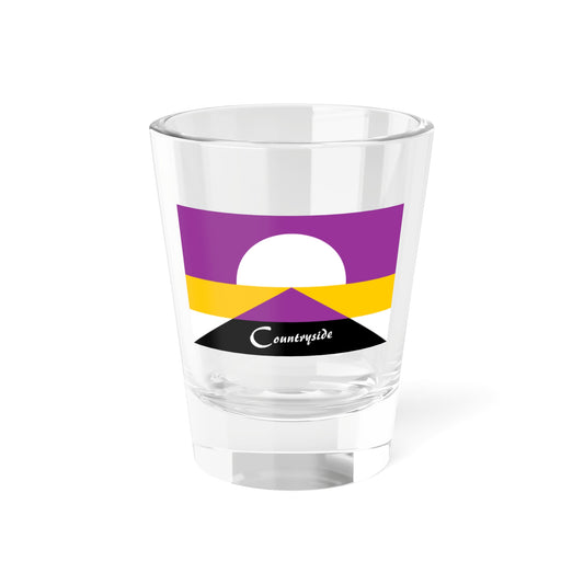 Flag of Countryside Kansas (United States) Shot Glass 1.5oz
