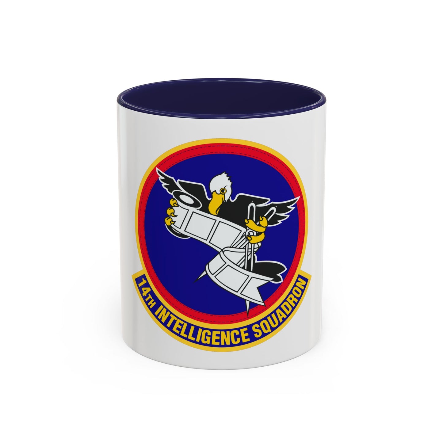 14 Intelligence Squadron AFRC (U.S. Air Force) Accent Coffee Mug