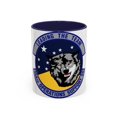 354th Operations Support Squadron (U.S. Air Force) Accent Coffee Mug