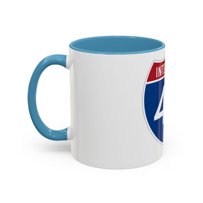 Interstate 49 (U.S. Highways) Accent Coffee Mug