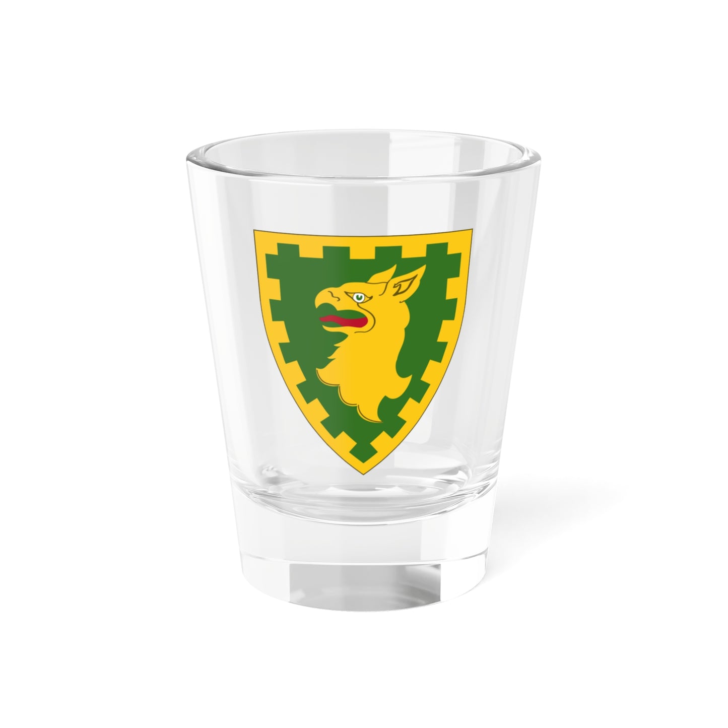 Verre à liqueur de la 15e brigade de police militaire (armée américaine) 1,5 oz