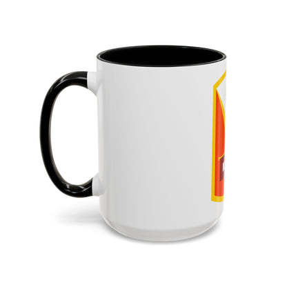 15th Signal Brigade (U.S. Army) Accent Coffee Mug