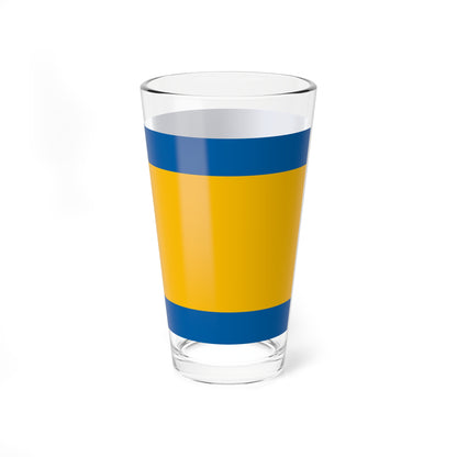 Flag of Zamardi (Hungary) Pint Glass 16oz