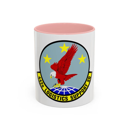 442d Logistics Support Squadron (U.S. Air Force) Accent Coffee Mug