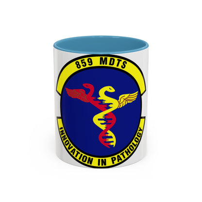 859th Diagnostics and Therapeutics Squadron (U.S. Air Force) Accent Coffee Mug