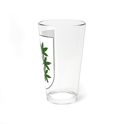 Wangen-Brüttisellen-blazon (Switzerland) (Coat of Arms) Pint Glass 16oz