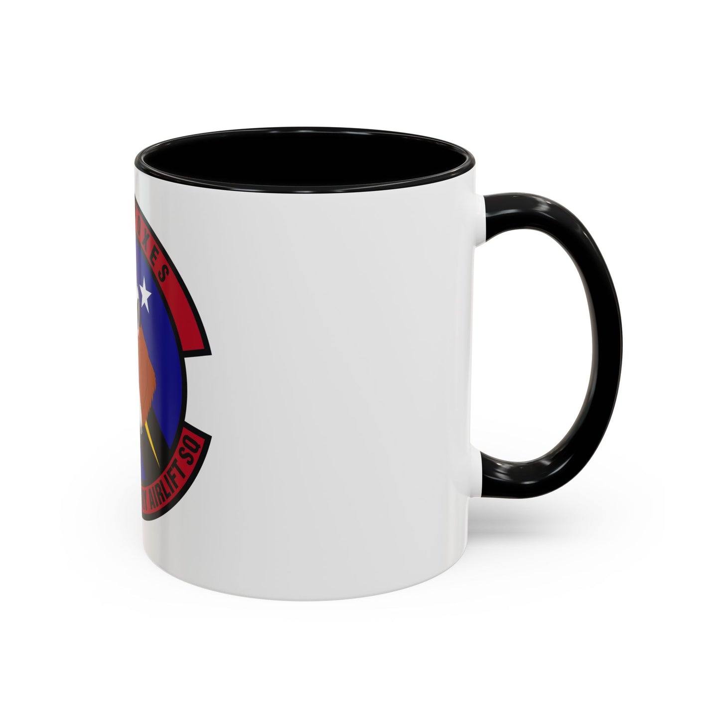 737th Expeditionary Airlift Squadron (U.S. Air Force) Accent Coffee Mug