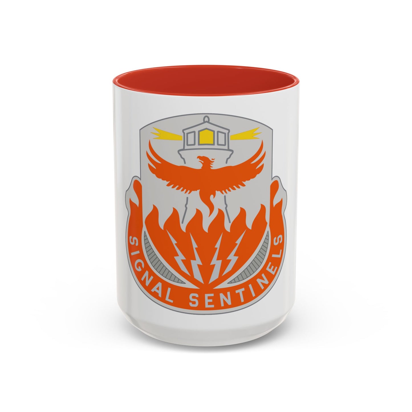 156 Signal Battalion (U.S. Army) Accent Coffee Mug