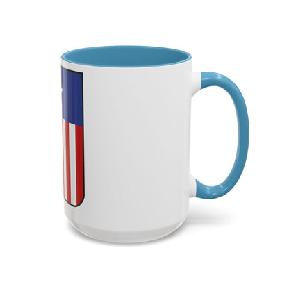 Coat of arms of Liberia in 1889 - Accent Coffee Mug