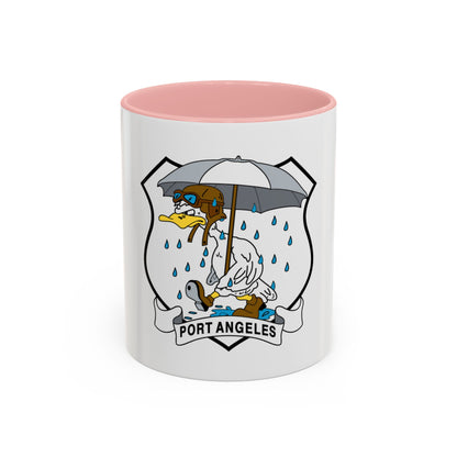 USCG Air Station Port Angeles PAAS (U.S. Coast Guard) Accent Coffee Mug
