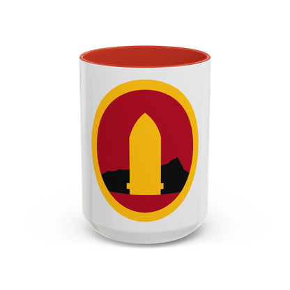 Hawaiian Seperate Coast Artillery Brigade (U.S. Army) Accent Coffee Mug