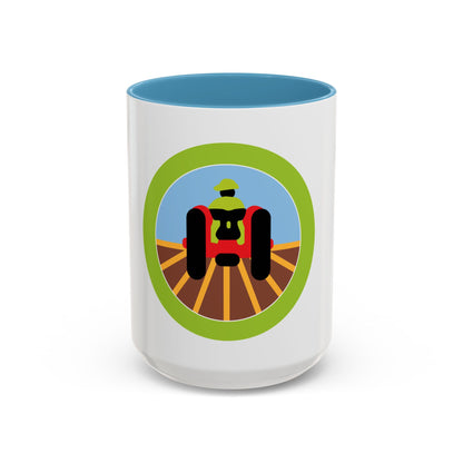Farm Mechanics (Boy Scout Merit Badge) Accent Coffee Mug