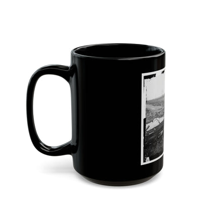 Cub Run, Va.  View With Destroyed Bridge (U.S. Civil War) Black Coffee Mug